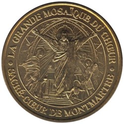 75-0283 - Sacré-Coeur  Grande mosaïque du chur - 2007
