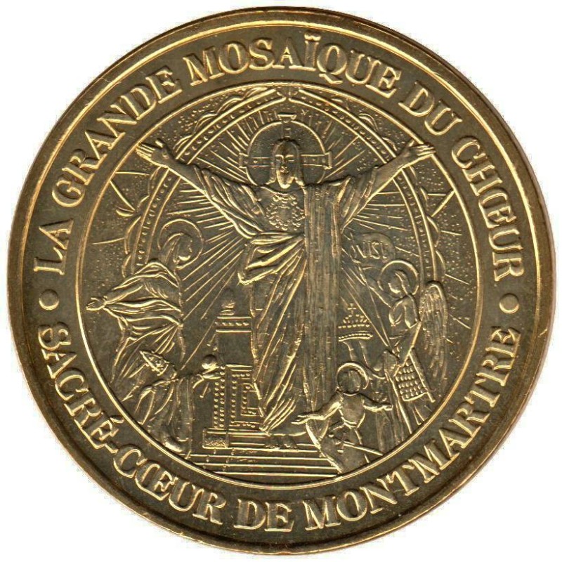 75-0283 - Sacré-Coeur Grande mosaïque du chur - 2010 75-0283 - Sacré-Coeur Grande mosaïque du chur - 2010