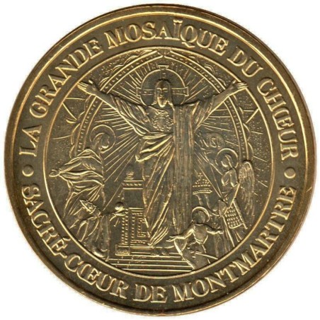 75-0283 - Sacré-Coeur Grande mosaïque du chur - 2010 75-0283 - Sacré-Coeur Grande mosaïque du chur - 2010