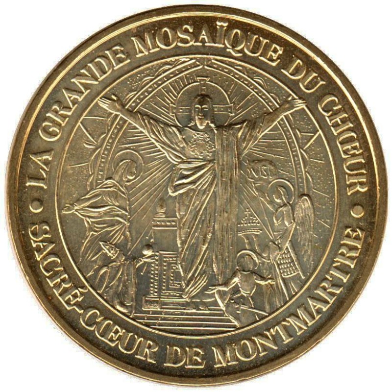 75-0283 - Sacré-Coeur Grande mosaïque du chur - 2010 75-0283 - Sacré-Coeur Grande mosaïque du chur - 2010