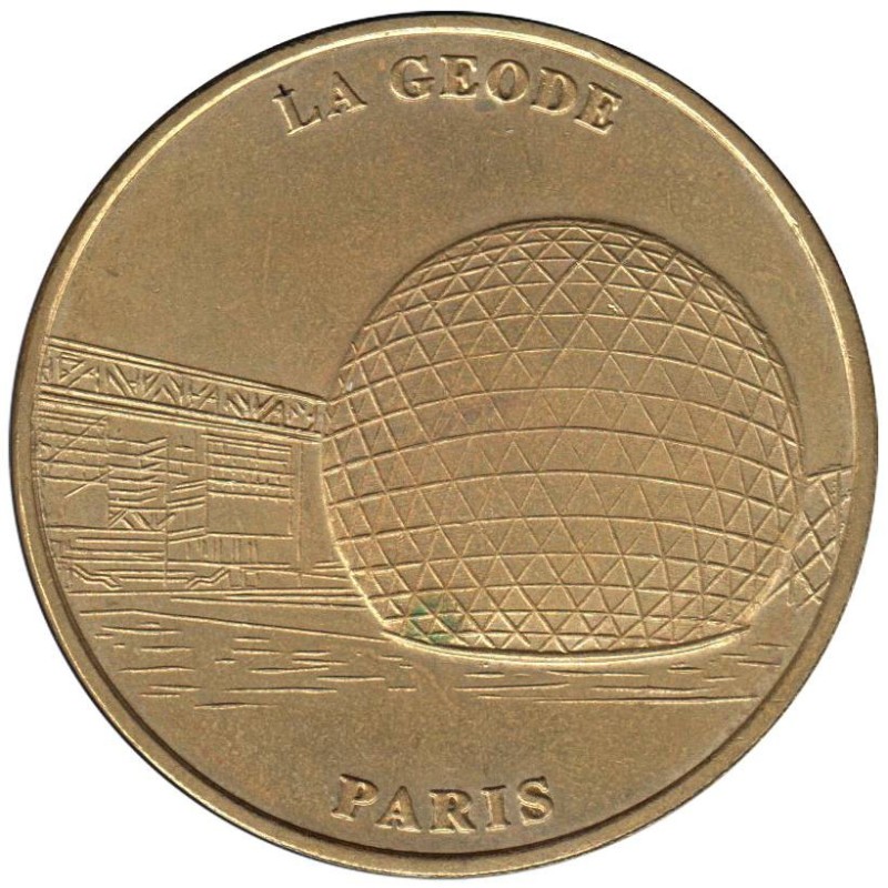 75-0286 - La Géode avec facettes - Face simple - 1998