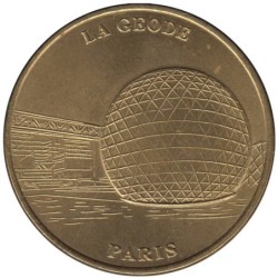 75-0286 - La Géode avec facettes - Face simple - 2000