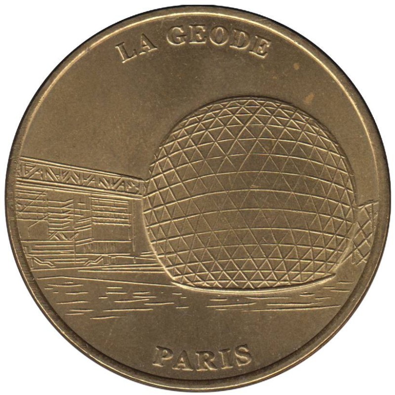 75-0286 - La Géode avec facettes - Face simple - 2000