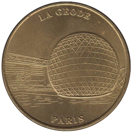 75-0286 - La Géode avec facettes - Face simple - 2000