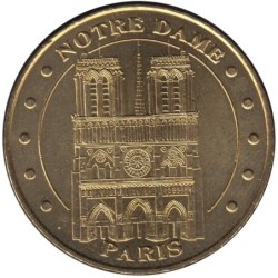 75-0479 - Paris - Notre Dame - Façade - cerclée - 2006