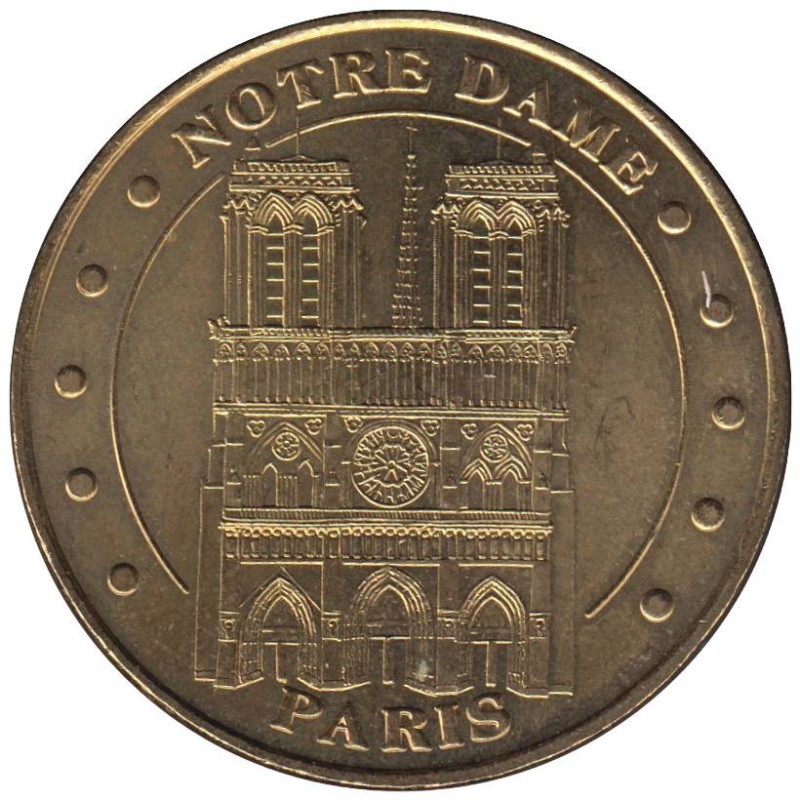 75-0479 - Paris - Notre Dame - Façade - cerclée - 2006