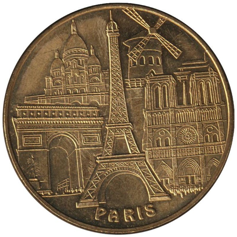 75-0519 - Paris - Les 5 monuments - 2008