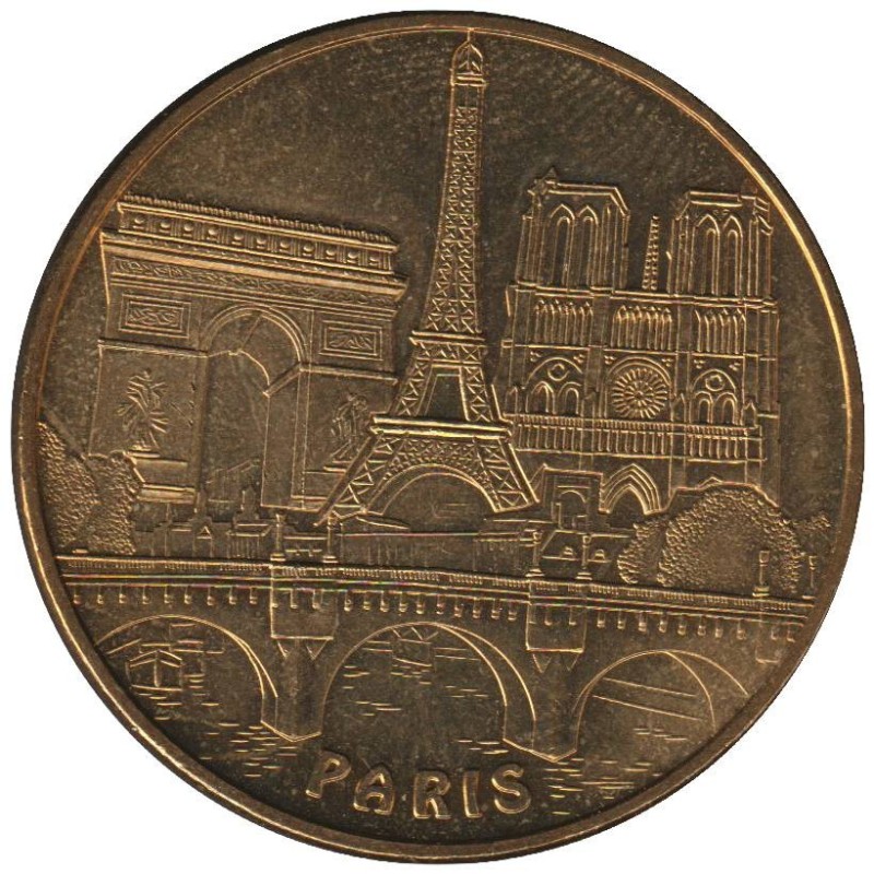 75-0540 - Paris - Ls 3 monuments & le Pont Neuf - 2013