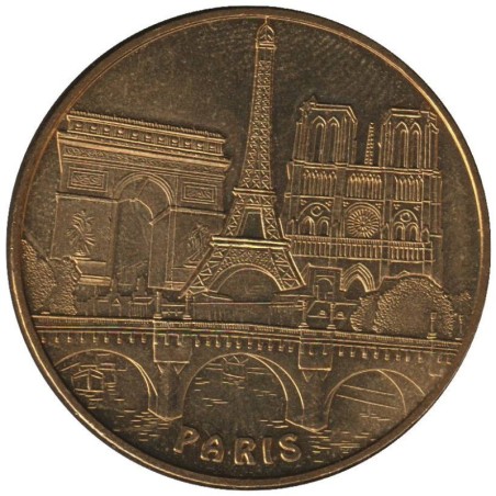 75-0540 - Paris - Ls 3 monuments & le Pont Neuf - 2013