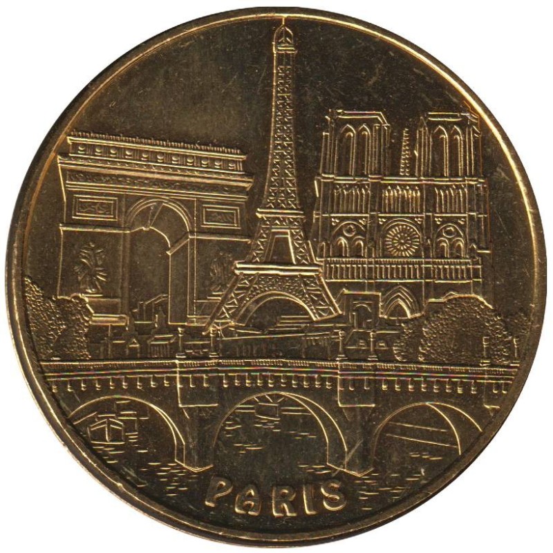 75-0540 - Paris - Ls 3 monuments & le Pont Neuf - 2015