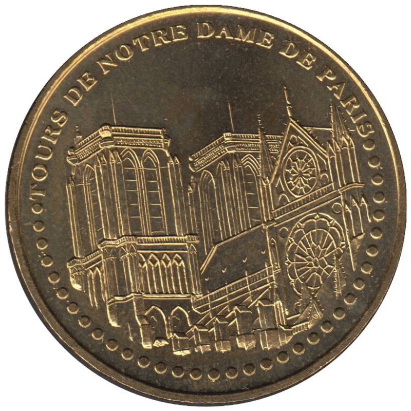 75-0601 - Tours Notre-Dame de Paris - Face simple - 2007