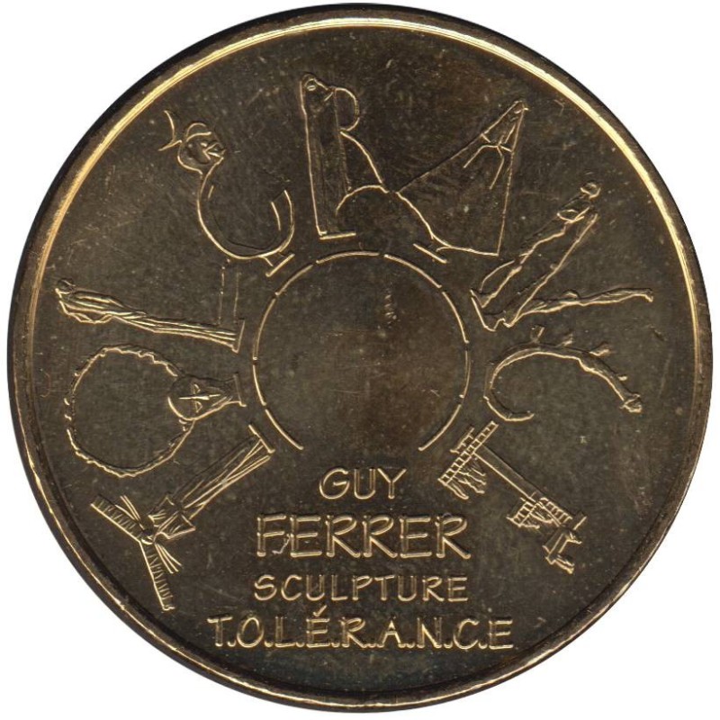 75-0682 - Guy Ferrer - Sculpture TOLERANCE - 2007 75-0682 - Guy Ferrer - Sculpture TOLERANCE - 2007