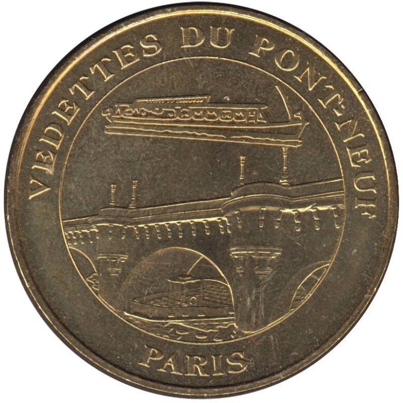 75-0754 - Paris - Vedettes - Le Pont-Neuf - 2008
