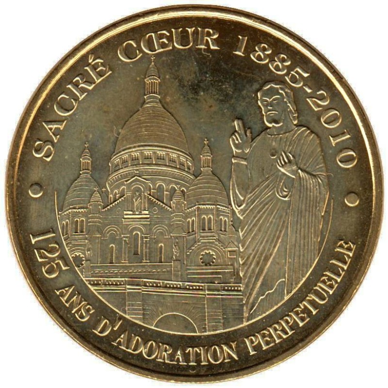 75-0923 - Sacré-coeur 1885-2010 - 125 ans - 2010 75-0923 - Sacré-coeur 1885-2010 - 125 ans - 2010