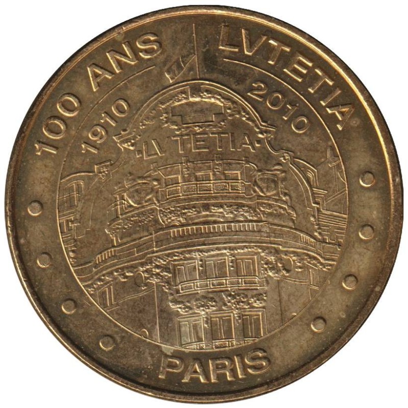 75-0975 - Paris - 100 ans Lutetia - 1910-2010 - 2010