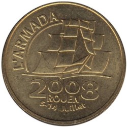 76-0791 - Rouen - L'Armada 2008 - Le logo - 2008