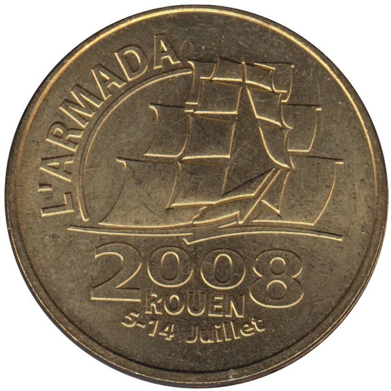 76-0791 - Rouen - L'Armada 2008 - Le logo - 2008 76-0791 - Rouen - L'Armada 2008 - Le logo - 2008