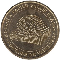84-0321 - Moulin à papier Vallis Clausa La roue - 2007