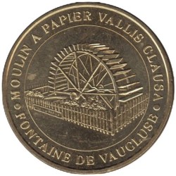 84-0321 - Moulin à papier Vallis Clausa La roue - 2007