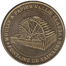 84-0321 - Moulin à papier Vallis Clausa La roue - 2007