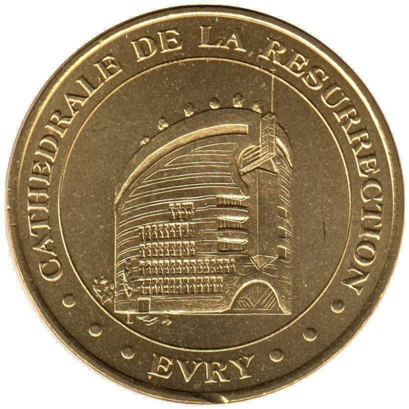91-0332 - Evry - Cathédrale de la Résurrection - 2000