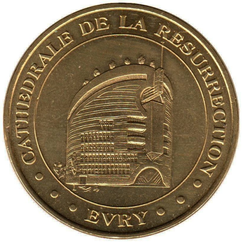 91-0332 - Evry - Cathédrale de la Résurrection - 2000