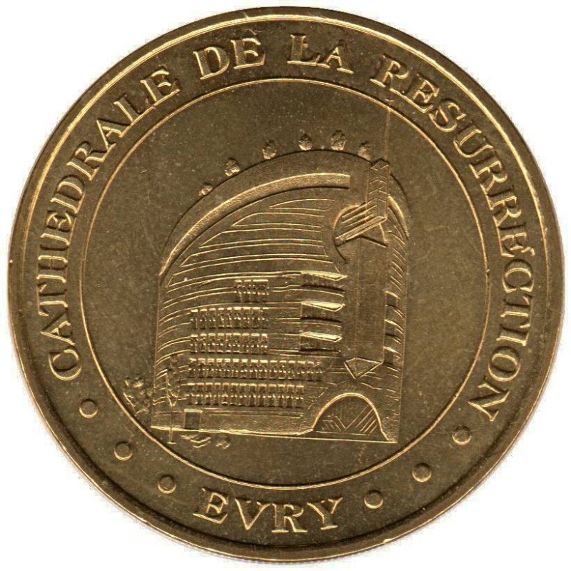 91-0332 - Evry - Cathédrale de la Résurrection - 2000