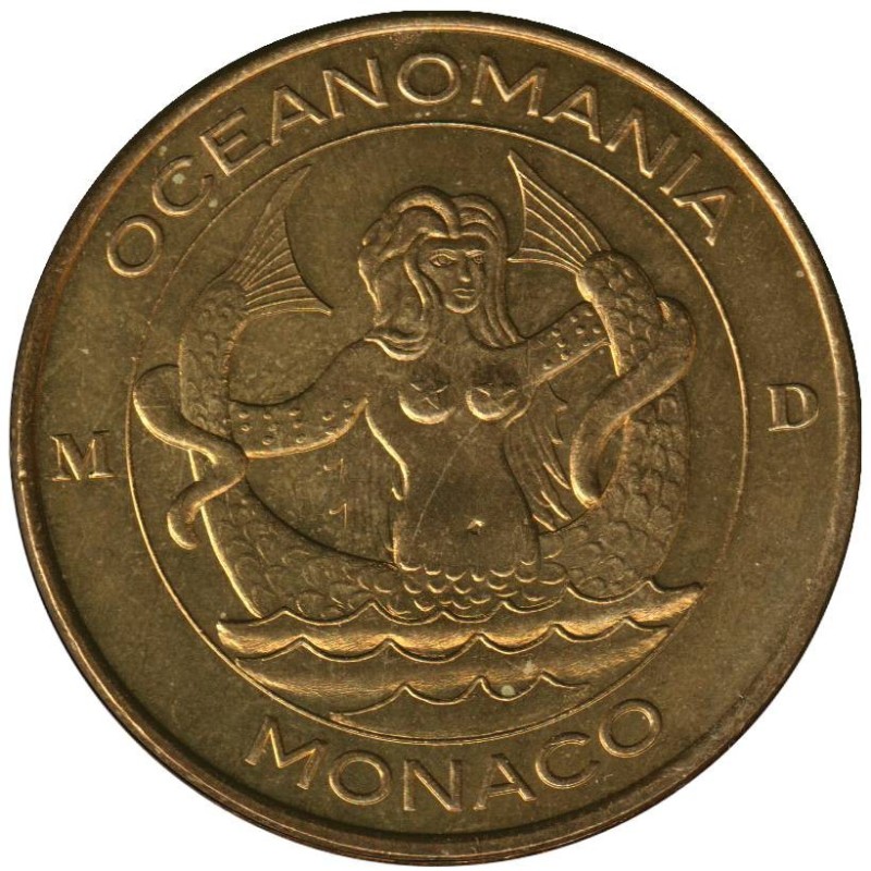 98-1220 - Monaco - Océanomania - La sirène - 2011