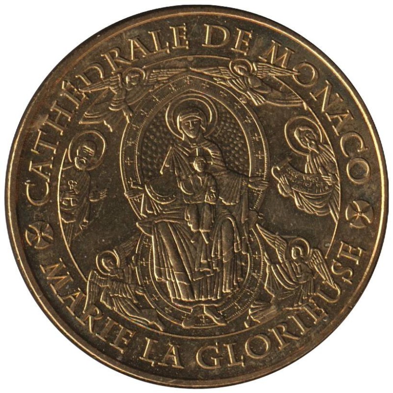 98-1378 - Monaco - Cathédrale - Voute Marie la Glorieuse - 2012