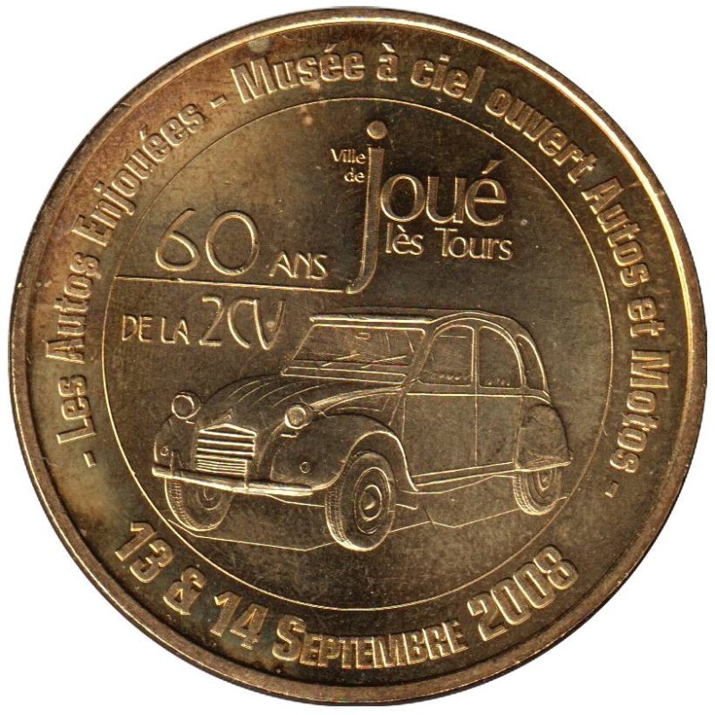 37-0777 - Les Autos Enjouées - 60 ans de la 2CV - 2008 37-0777 - Les Autos Enjouées - 60 ans de la 2CV - 2008