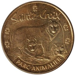 57-0749 - Sainte-Croix - Parc animalier - Les loups - 2008