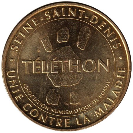 93-0812 - Téléthon - Logo - Seine-Saint-Denis - 2008 93-0812 - Téléthon - Logo - Seine-Saint-Denis - 2008