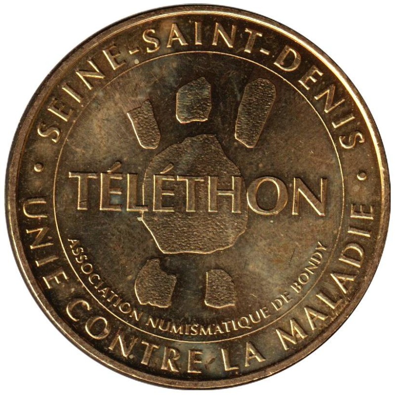 93-0812 - Téléthon - Logo - Seine-Saint-Denis - 2008 93-0812 - Téléthon - Logo - Seine-Saint-Denis - 2008