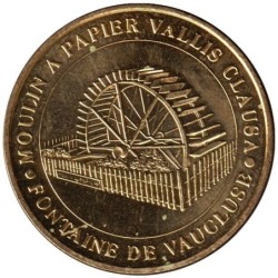 84-0321 - Moulin à papier Vallis Clausa La roue - 2008