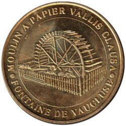 84-0321 - Moulin à papier Vallis Clausa La roue - 2008