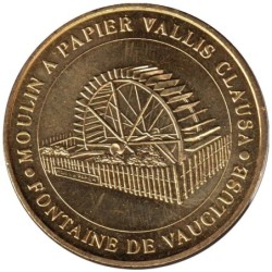 84-0321 - Moulin à papier Vallis Clausa La roue - 2008