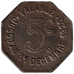 ALBI - 1.1 - Monnaie de nécessité - 5 centimes 1920 - TB-