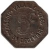 ALBI - 1.1 - Monnaie de nécessité - 5 centimes 1920 - TB-