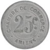 AMIENS - 1.2 - Monnaie de nécessité - 25 centimes 1920 - TTB