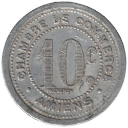 AMIENS - 1.4 - Monnaie de nécessité - 10 centimes 1921 - TB+