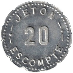ANNECY - 2.2 - Monnaie de nécessité - Comptoir Savoyard - 20 centimes - SUP+