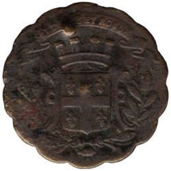 CHALONS SUR MARNE - 1.1 - Monnaie de nécessité - 5 centimes - TB