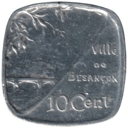 BESANCON - 1.2 - Monnaie de nécessité - 10 centimes 1917 - TTB+