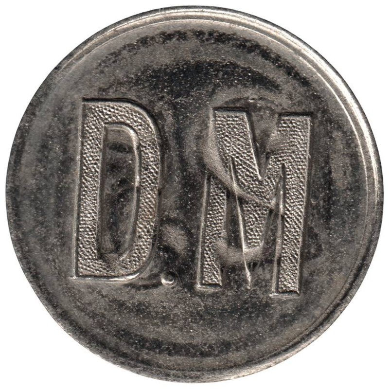 DIVERS - Monnaie de nécessité - D.M - 25 centimes - TTB+ DIVERS - Monnaie de nécessité - D.M - 25 centimes - TTB+