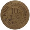 DIVERS - Monnaie de nécessité - L.G - 10 centimes - L.G - TB+