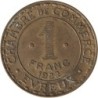 EVREUX - 1.4 - Monnaie de nécessité - 1 franc 1922 - TB+