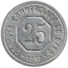GARD - 1.2 - Monnaie de nécessité - 25 centimes 1917 - SUP-