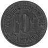 HERAULT - 2.2 - Monnaie de nécessité - 10 centimes - TTB
