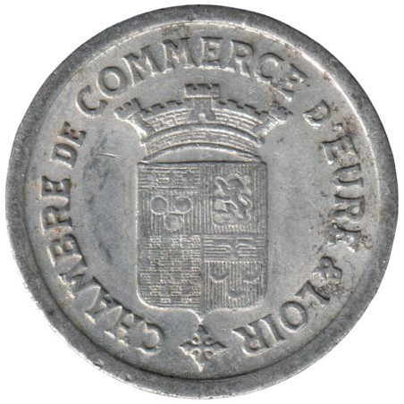 EURE ET LOIR - 1.1 - Monnaie de nécessité - 5 centimes 1922 - TB+ EURE ET LOIR - 1.1 - Monnaie de nécessité - 5 centimes 1922 - TB+