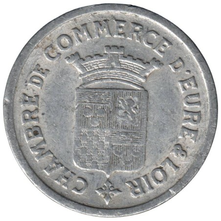 EURE ET LOIR - 1.2 - Monnaie de nécessité - 10 centimes 1922 - TB+ EURE ET LOIR - 1.2 - Monnaie de nécessité - 10 centimes 1922 - TB+